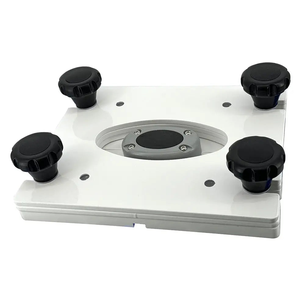 Seaview Removable Base f/Pedestal Mounts w/7x7 Base Plate - White [PMRB7] - Radar/TV Mounts