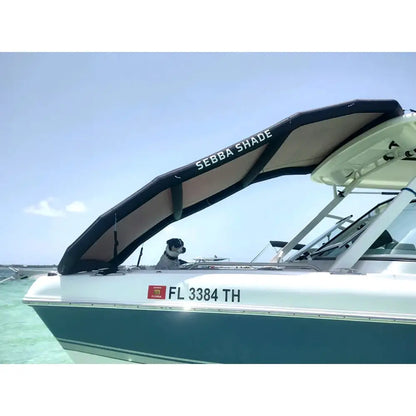 Sebba Shade 8 x 12 ft. Grey Sun Shade f/Boats 26’ + [SS8X12GRY] - Biminis/Shades/Umbrellas