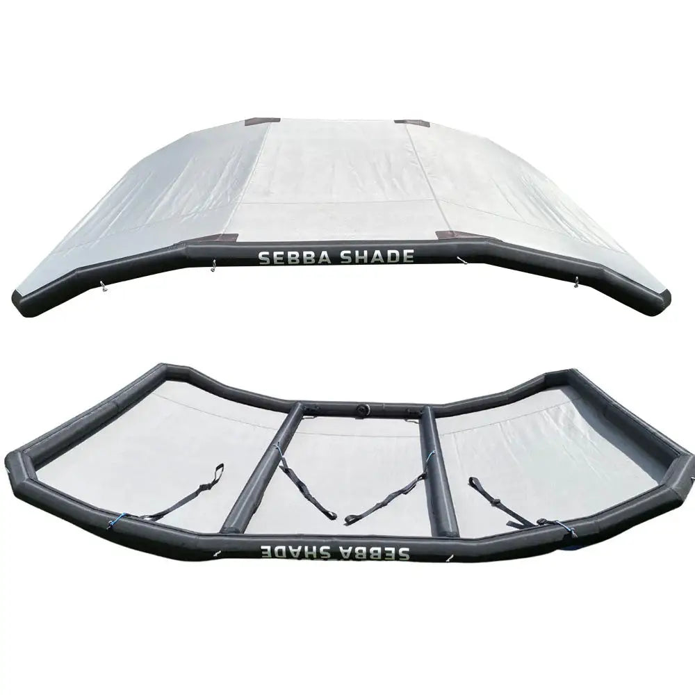 Sebba Shade 8 x 12 ft. Grey Sun Shade f/Boats 26’ + [SS8X12GRY] - Biminis/Shades/Umbrellas