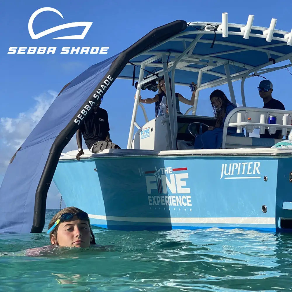 Sebba Shade 8 x 12 ft. Grey Sun Shade f/Boats 26’ + [SS8X12GRY] - Biminis/Shades/Umbrellas
