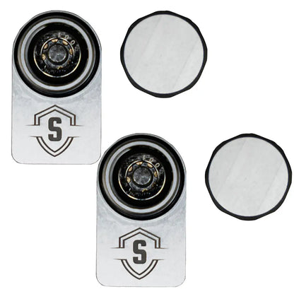 Secure Outdoors Elite Lock - Dual - Universal - Silver [SO-EL-D-UN-SV] - Trolling Motor Accessories