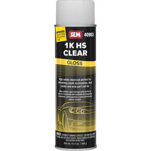 SEM 1K HS Clear - 20oz Aerosol Can - Gloss Finish [40903] - Accessories