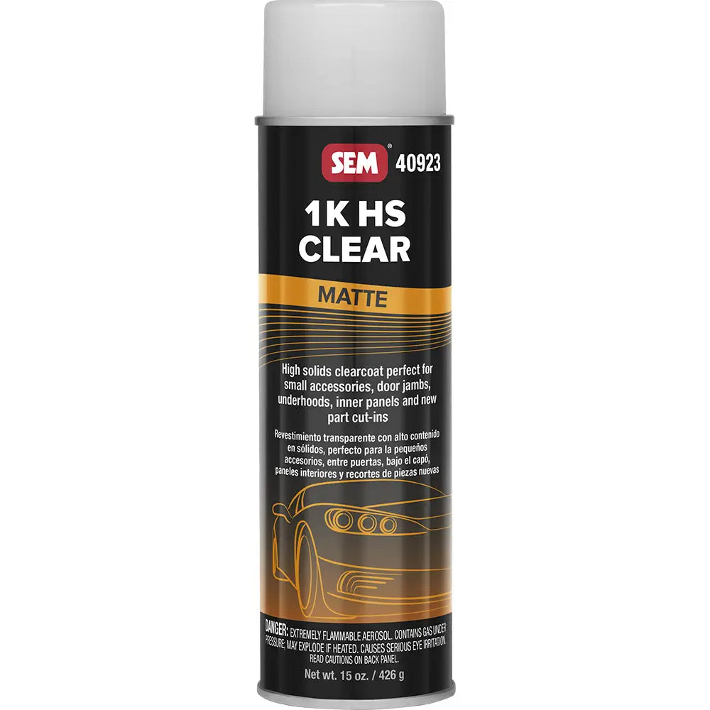 SEM 1K HS Clear - 20oz Aerosol Can - Matte Finish [40923] - Accessories