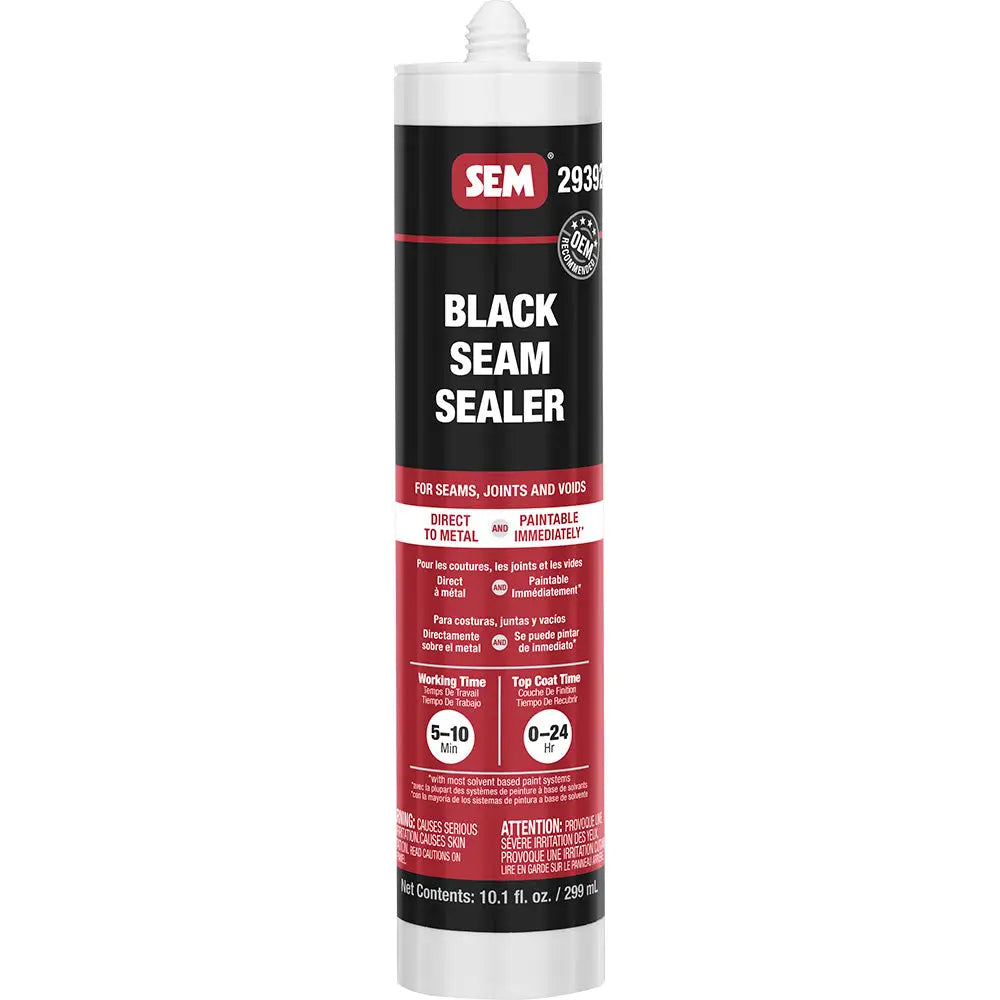 SEM 1K Seam Sealer - 10.1oz Tube - Black [29392] - Accessories