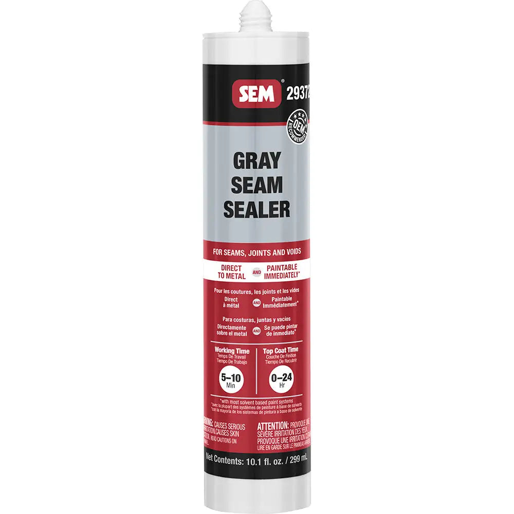 SEM 1K Seam Sealer - 10.1oz Tube - Grey [29372] - Accessories