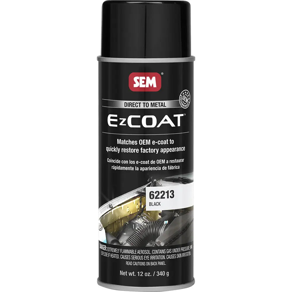 SEM Ez Coat - 16oz Aerosol Can - Black [62213] - Accessories