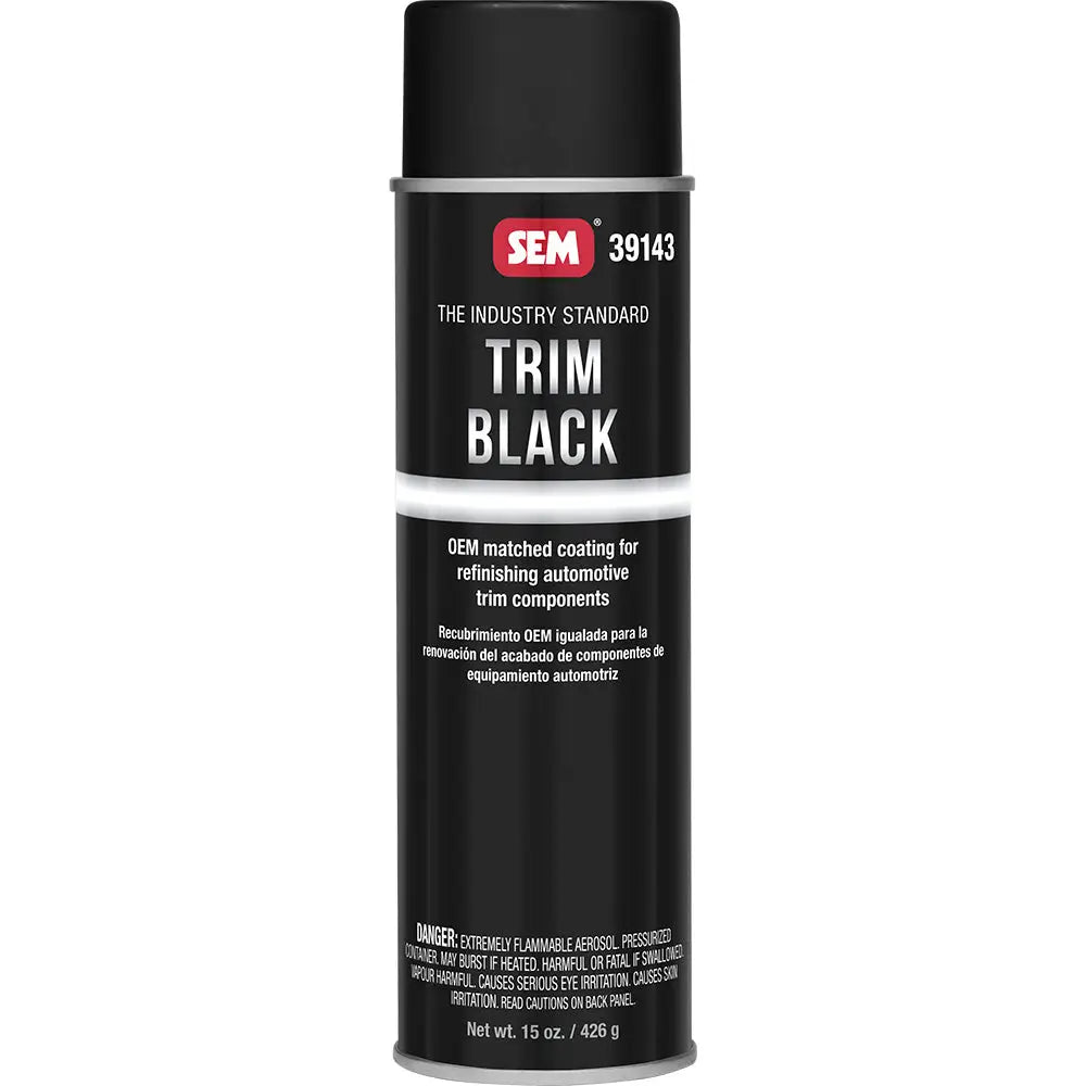 SEM Trim Black - 20oz Aerosol Can [39143] - Cleaning