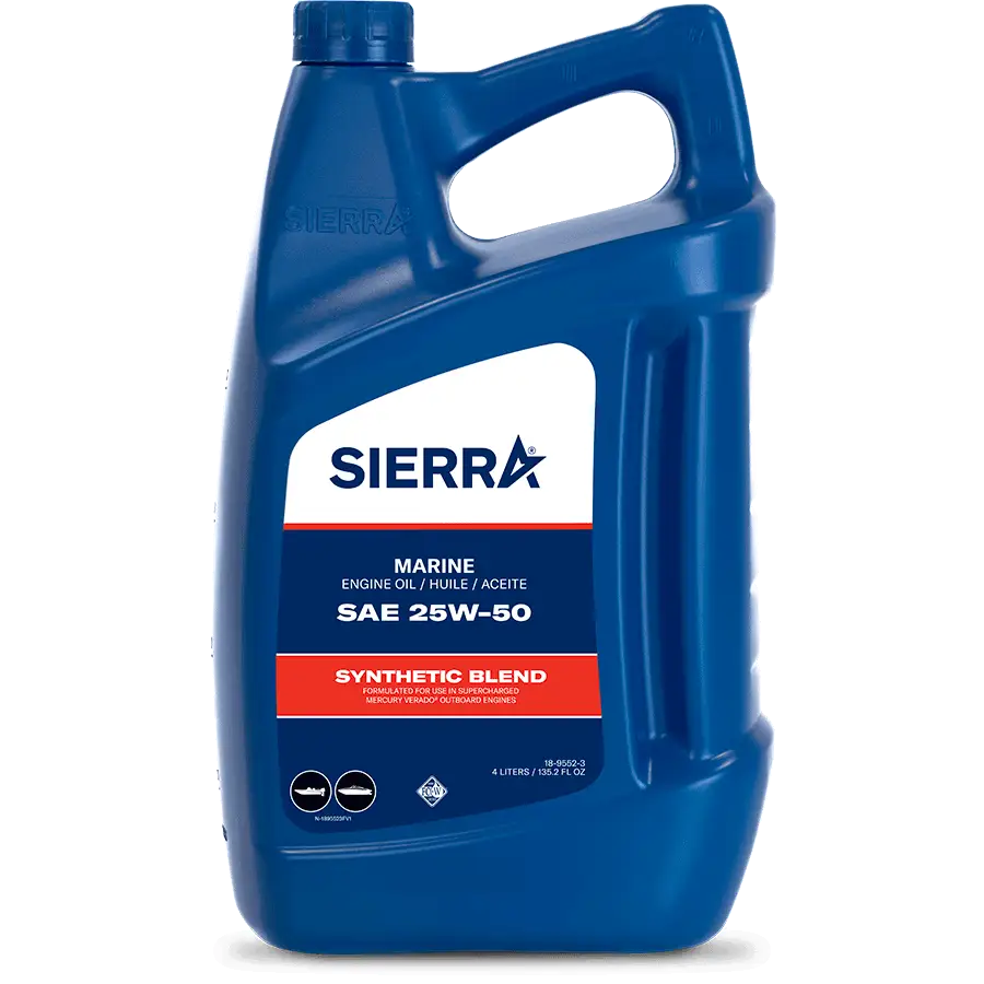SEMI SYNTH OIL 25W50 4 LTR