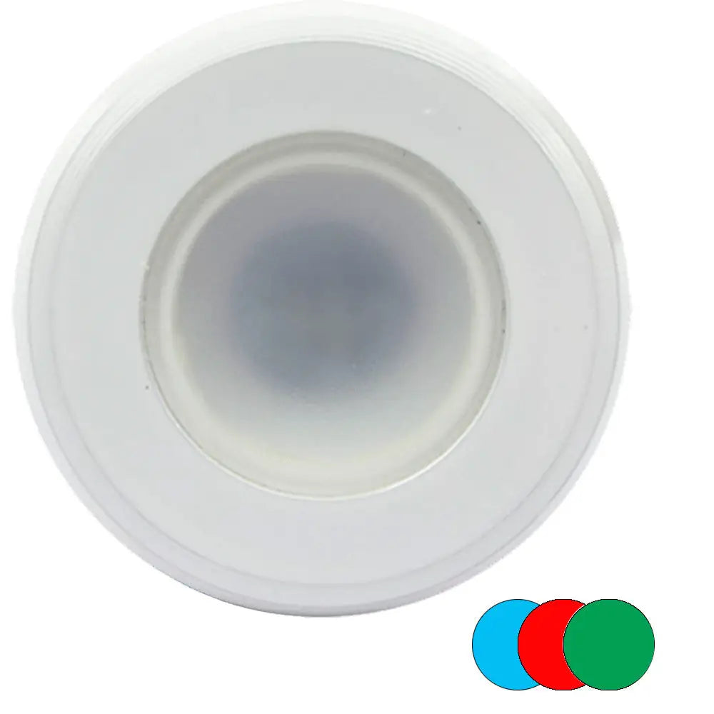 Shadow-Caster Color-Changing White Blue Red Dimmable - White Powder Coat Down Light [SCM-DL-WBR] - Interior / Courtesy
