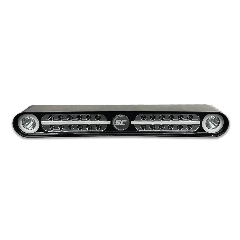 Shadow-Caster Eagle Ray LED Light Bar - Black Housing Dual Optics [SCM-EAGLE-RAY-BK] - Flood/Spreader Lights
