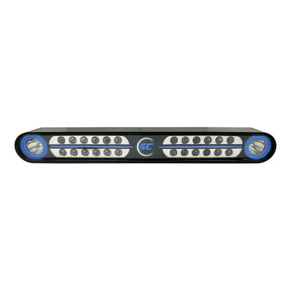 Shadow-Caster Eagle Ray LED Light Bar - Black Housing Dual Optics [SCM-EAGLE-RAY-BK] - Flood/Spreader Lights