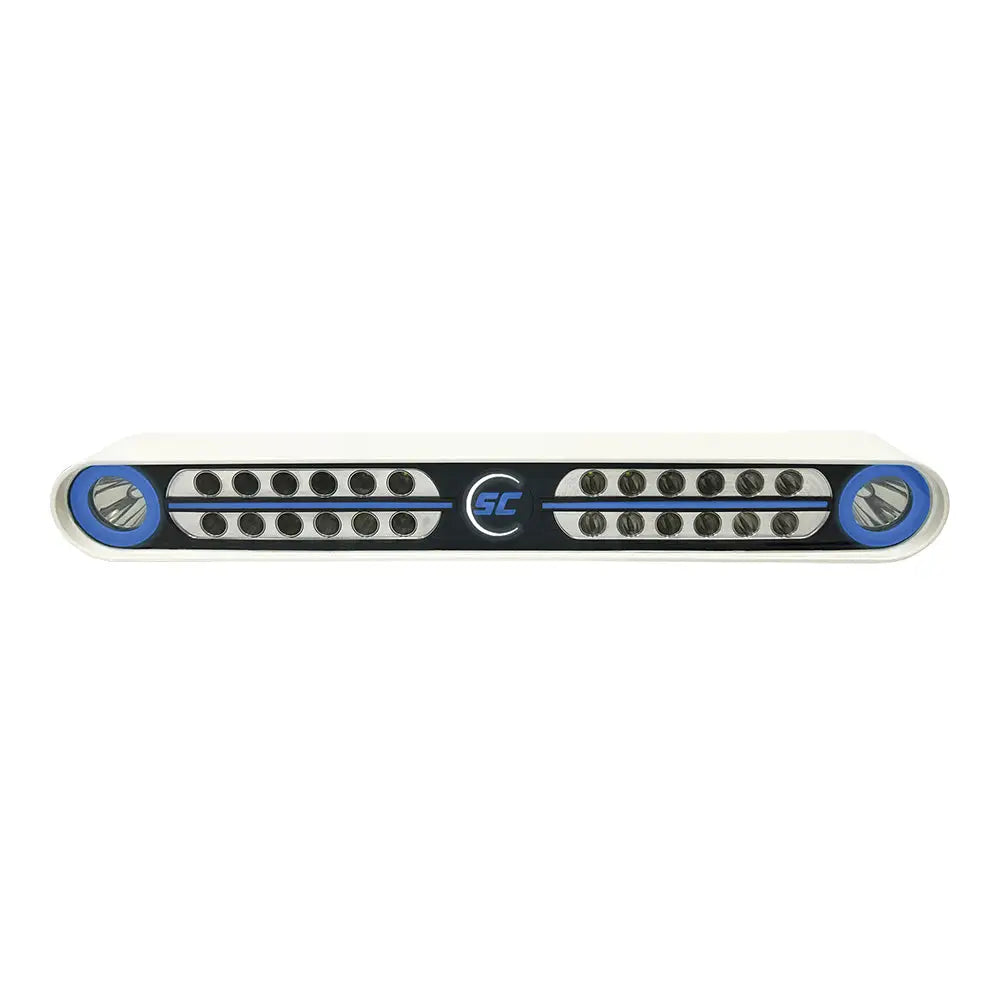 Shadow-Caster Eagle Ray LED Light Bar - White Housing Dual Optics [SCM-EAGLE-RAY-WH] - Flood/Spreader Lights
