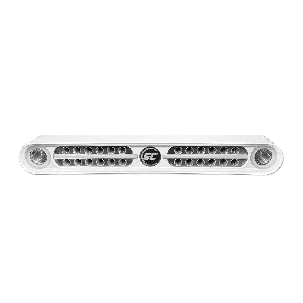 Shadow-Caster Eagle Ray LED Light Bar - White Housing Dual Optics [SCM-EAGLE-RAY-WH] - Flood/Spreader Lights