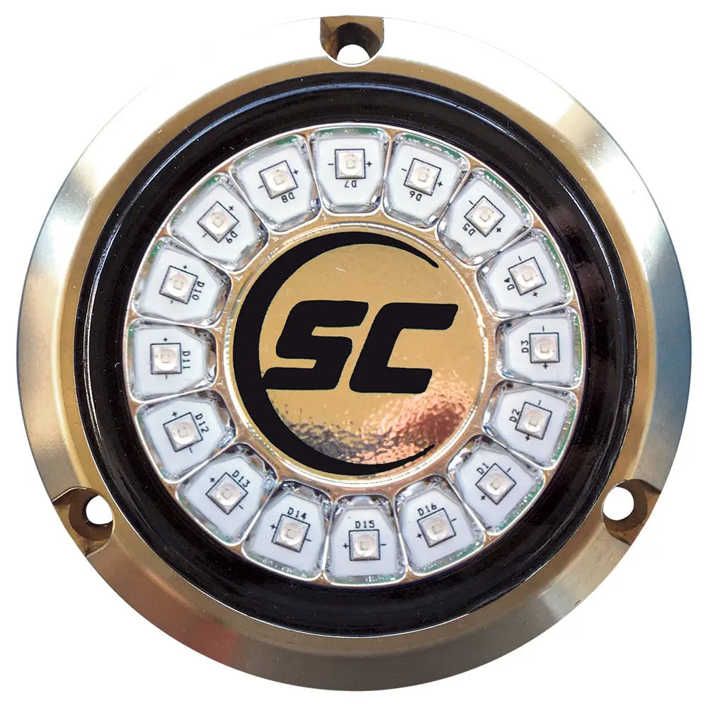 Shadow-Caster Great White Single Color Underwater Light - 16 LEDs - Bronze [SCR-16-GW-BZ-10] - Underwater Lighting