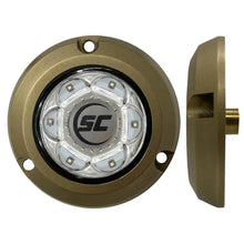 Shadow-Caster SC2 Series Bronze Surface Mount Underwater Light - Great White [SC2-GW-BZSM] - Underwater Lighting