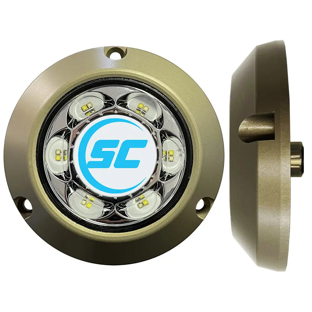 Shadow-Caster SC3 Series Underwater Light - Light Blue/White [SC3-BW-ALSM] - Underwater Lighting