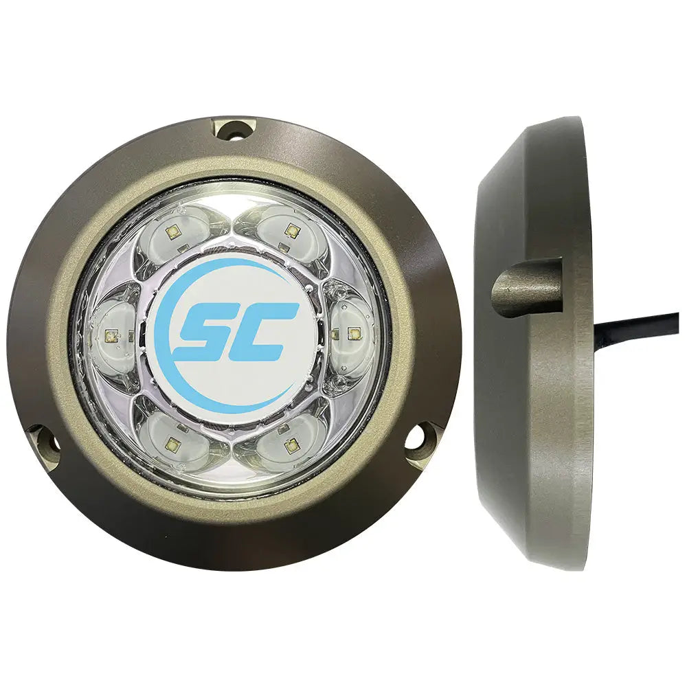 Shadow-Caster SC3 Series Underwater Light - Great White [SC3-GW-ALSM] - Underwater Lighting