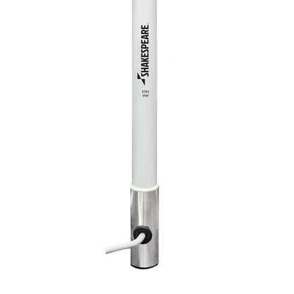 Shakespeare 5101 8 Classic VHF Antenna w/15’ RG-58 Cable - White [5101] - Antennas