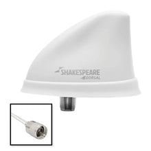 Shakespeare Dorsal Antenna White Low Profile 26 RGB Cable w/PL-259 [5912-DS-VHF-W] - Antennas