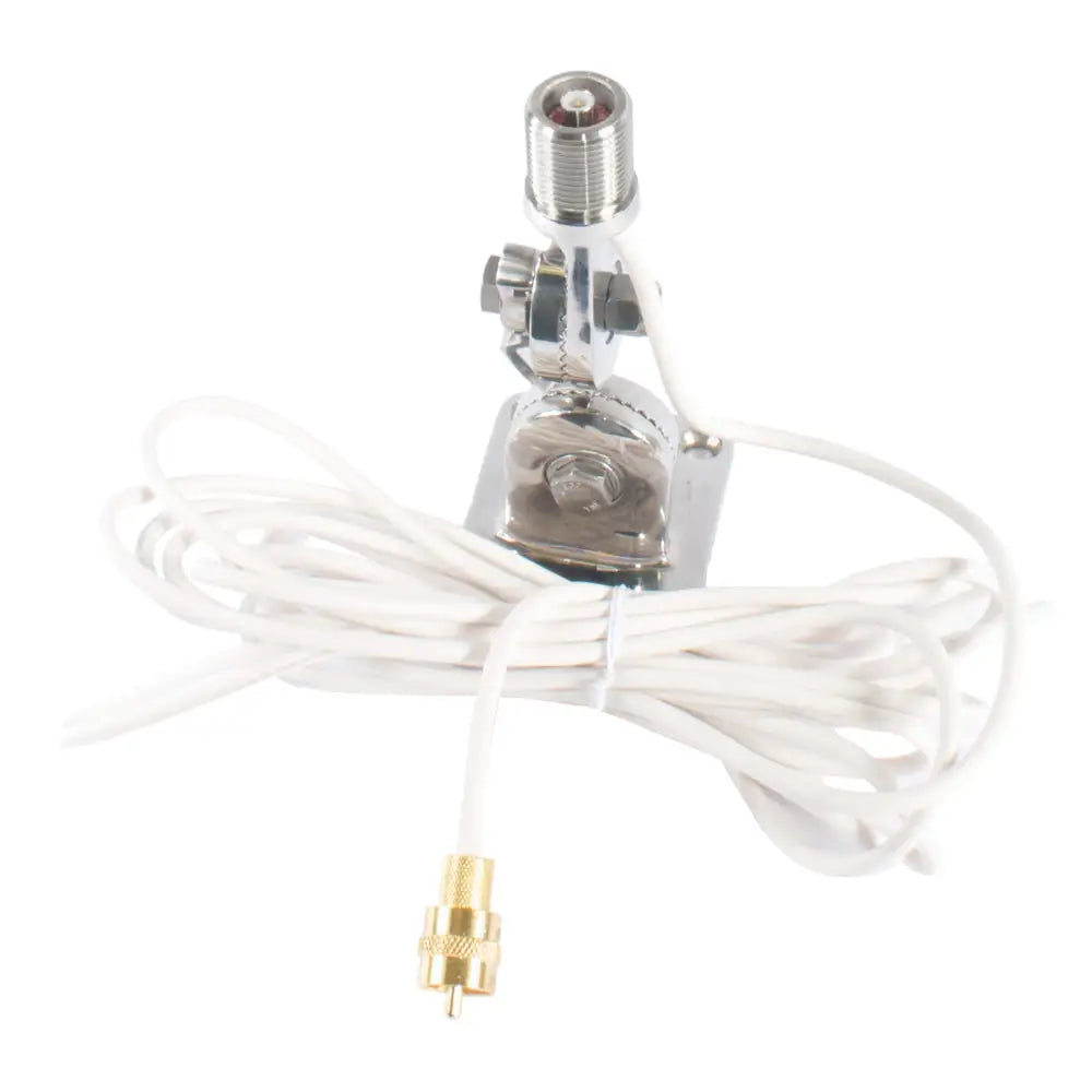 Shakespeare Quick Connect SS Mount w/Cable f/Quick Connect Antenna [QCM-S] - Antenna Mounts & Accessories