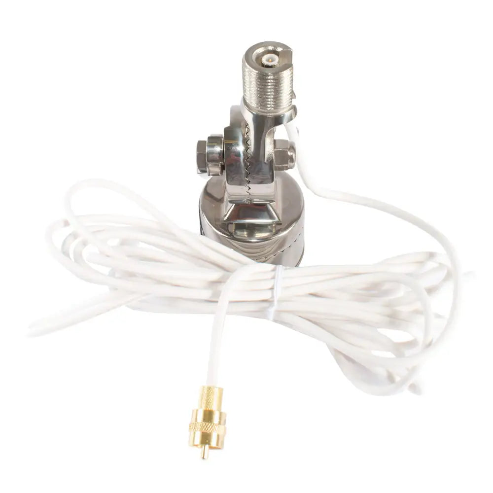 Shakespeare Quick Connect SS Rail Mount w/Cable f/Quick Connect Antenna [QCM-SR] - Antenna Mounts & Accessories