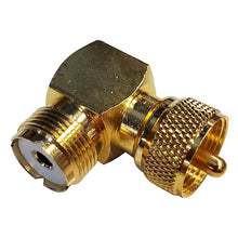 Shakespeare Right Angle Connector - PL-259 to SO-239 Adapter [RA-259-239-G] - Accessories