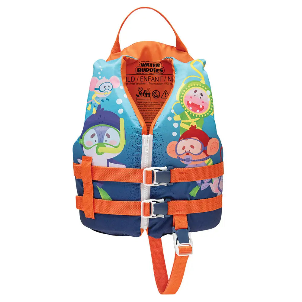 Shark Full Throttle Water Buddies Child Type III Life Vest 30-50lbs - Personal Flotation Devices
