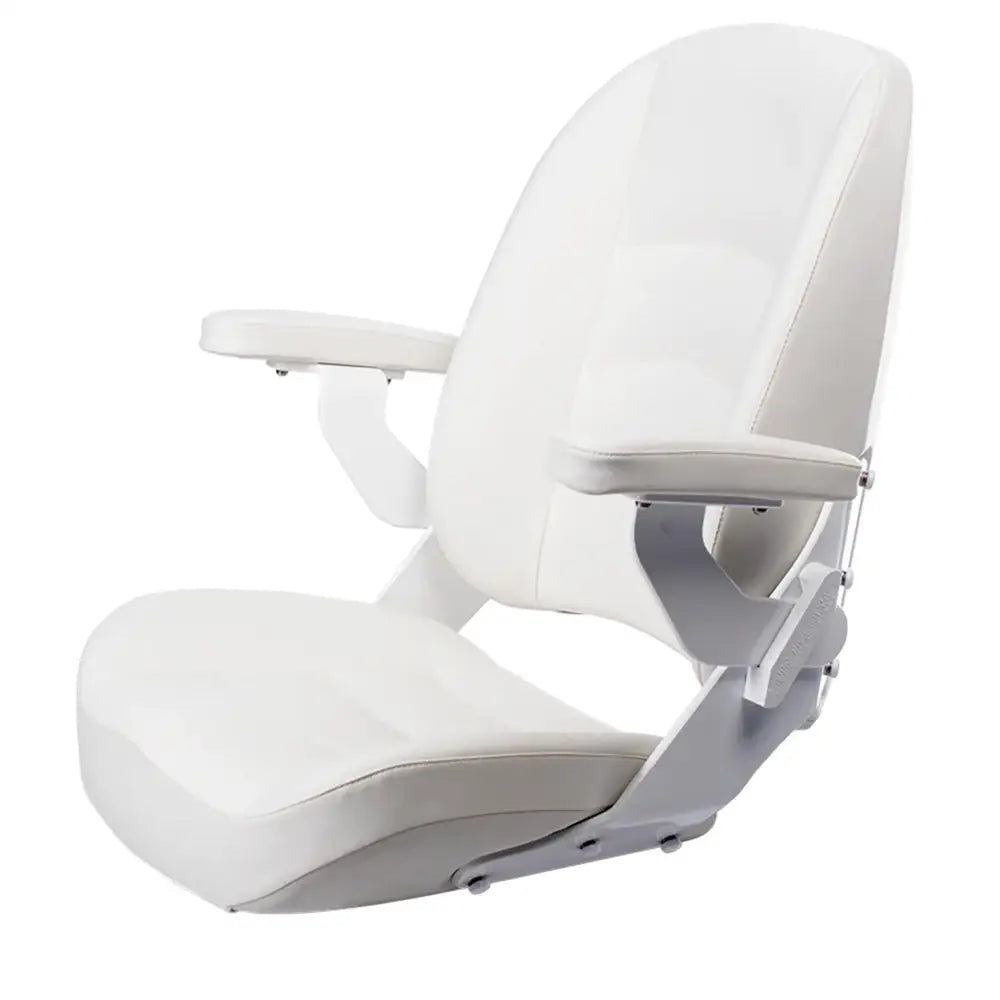 Storm White Corbin Mid-Back Shockwave S5 Seat - Seating