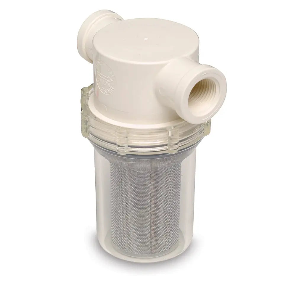 Shurflo by Pentair 1/2’’ Raw Water Strainer - 50 Mesh Screen [253-120-01] - Strainers & Baskets