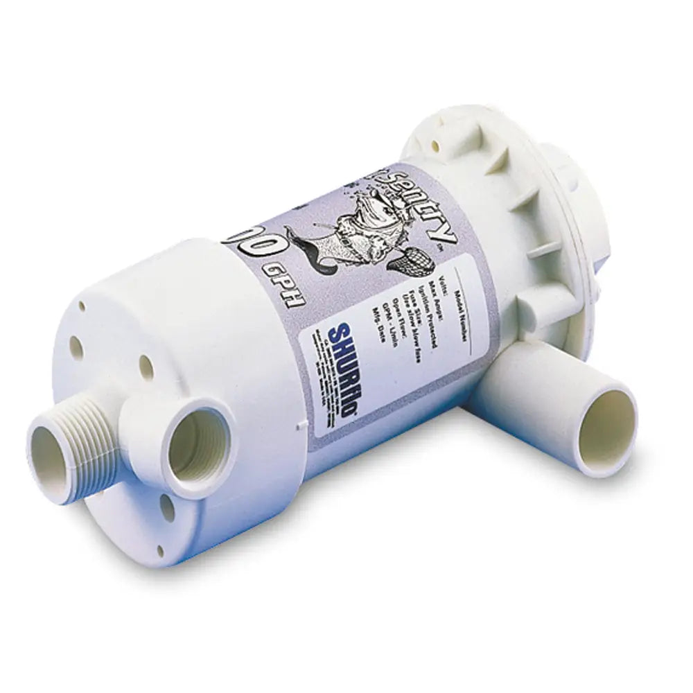 Shurflo by Pentair BAIT SENTRY 800 Magnetic Drive Livewell Pump - 800 GPH [1700-011-030] - Livewell Pumps