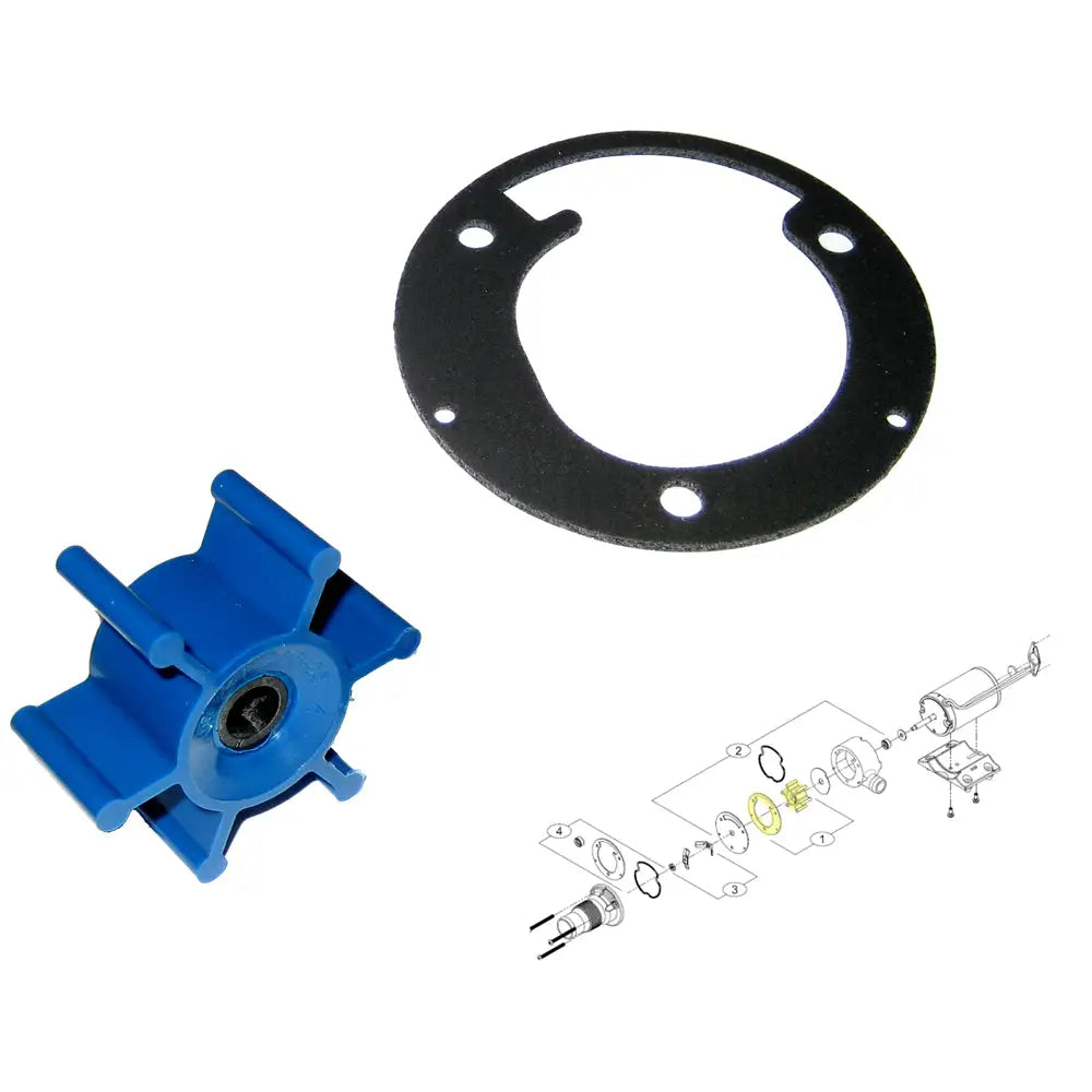 Shurflo by Pentair Macerator Impeller Kit f/3200 Series - Includes Gasket [94-571-00] - Impellers