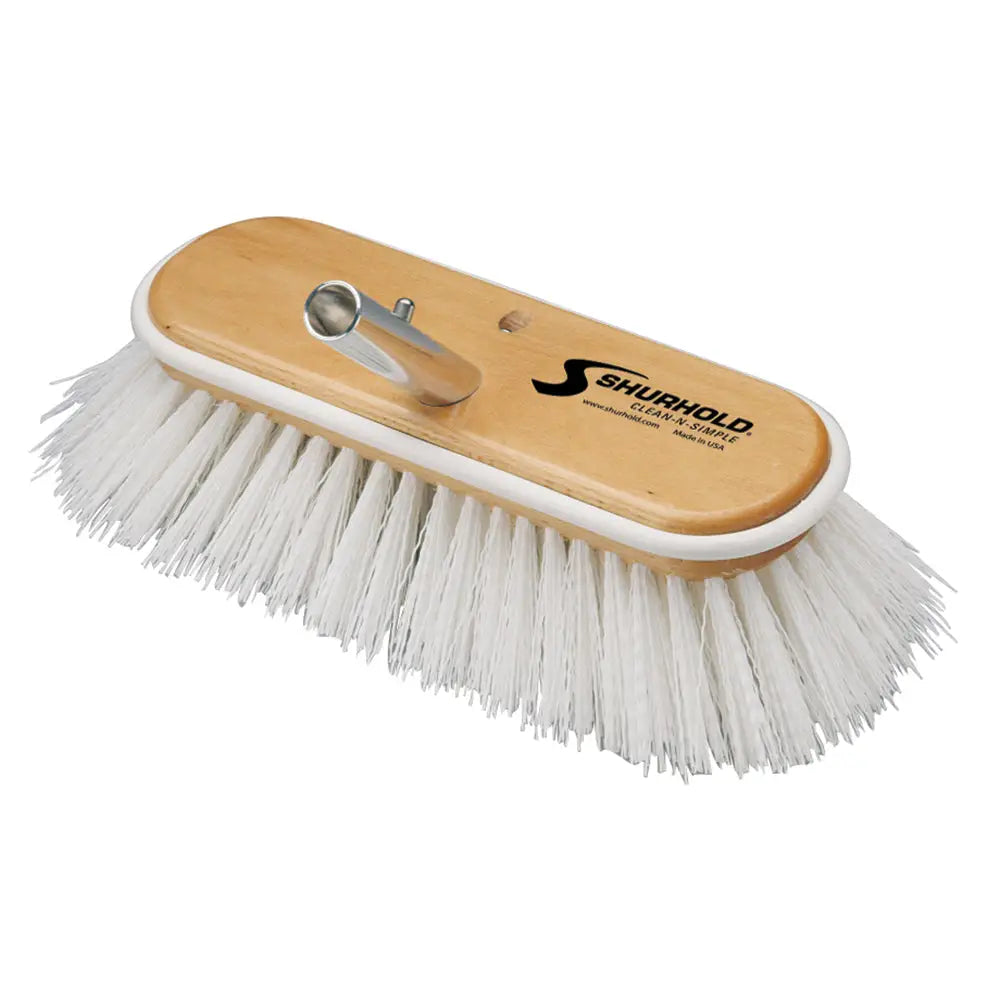 Shurhold 10’’ Polypropylene Stiff Bristle Deck Brush [990] - Cleaning