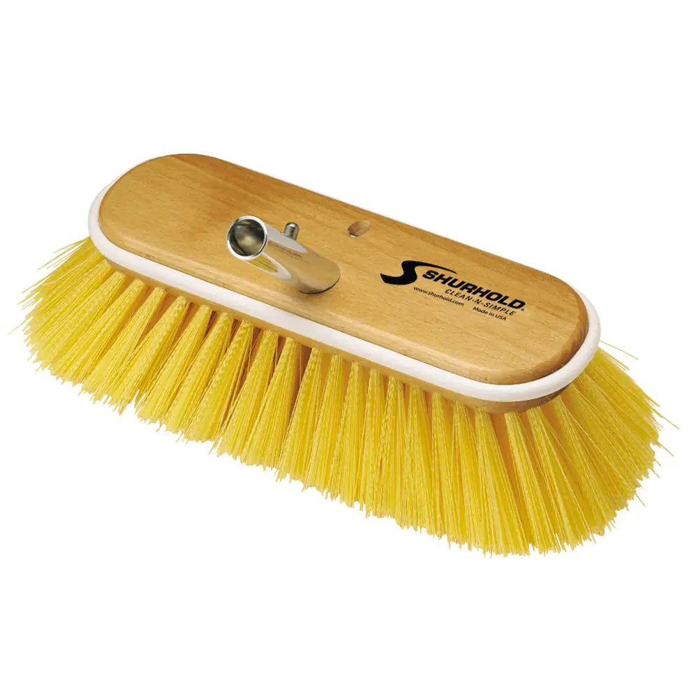 Shurhold 10’’ Polystyrene Medium Bristle Deck Brush [985] - Cleaning