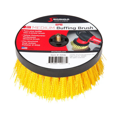 Shurhold 6-1/2’’ Medium Brush f/Dual Action Polisher [3206] - Cleaning