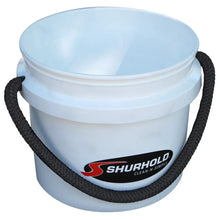 Shurhold Worlds Best Rope Handle Bucket - 3.5 Gallon - White [2431] - Cleaning