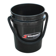 Shurhold Worlds Best Rope Handle Bucket - 5 Gallon - Black [2452] - Cleaning