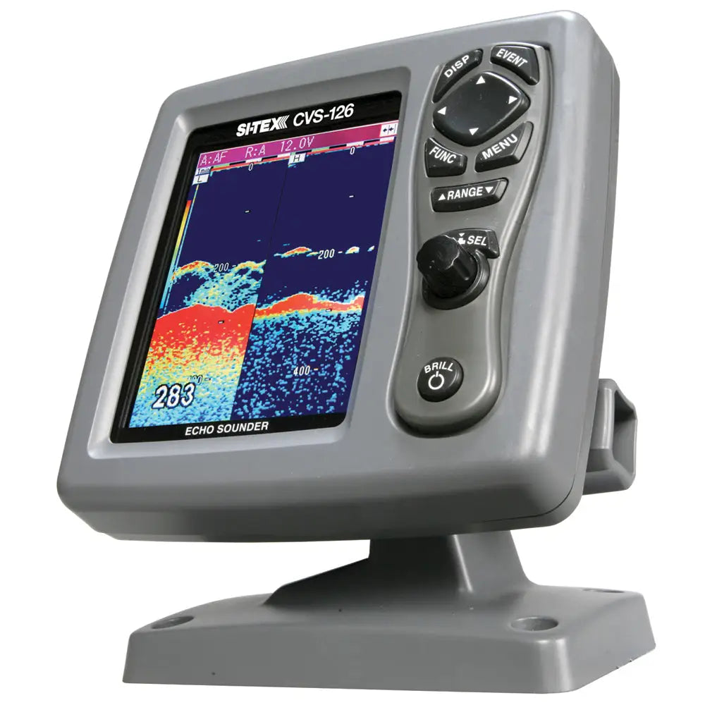 SI-TEX CVS-126 Dual Frequency Color Echo Sounder [CVS-126] - Fishfinder Only