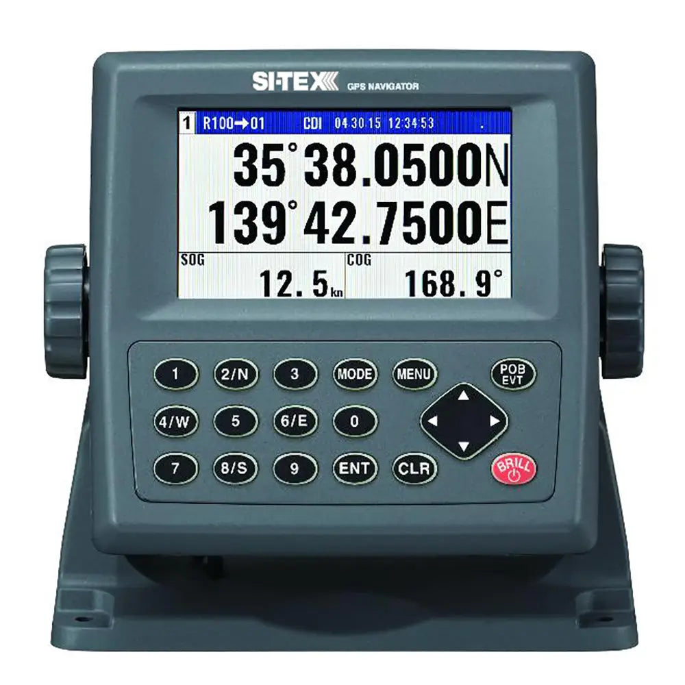 SI-TEX GPS-915 Receiver - 72 Channel w/Large Color Display [GPS915] - GPS - Track Plotter