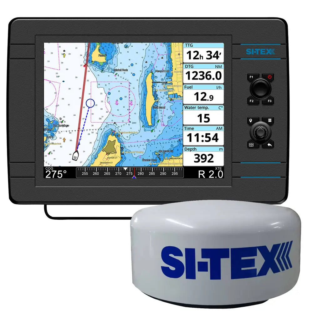 SI-TEX NavPro 1200 w/MDS-15 WiFi 20’’ Hi-Res Digital Radome Radar w/15M Cable [NAVPRO1200R] - Radars