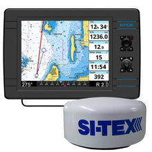 SI-TEX NavPro 1200 w/MDS-15 WiFi 20’’ Hi-Res Digital Radome Radar w/15M Cable [NAVPRO1200R] - Radars