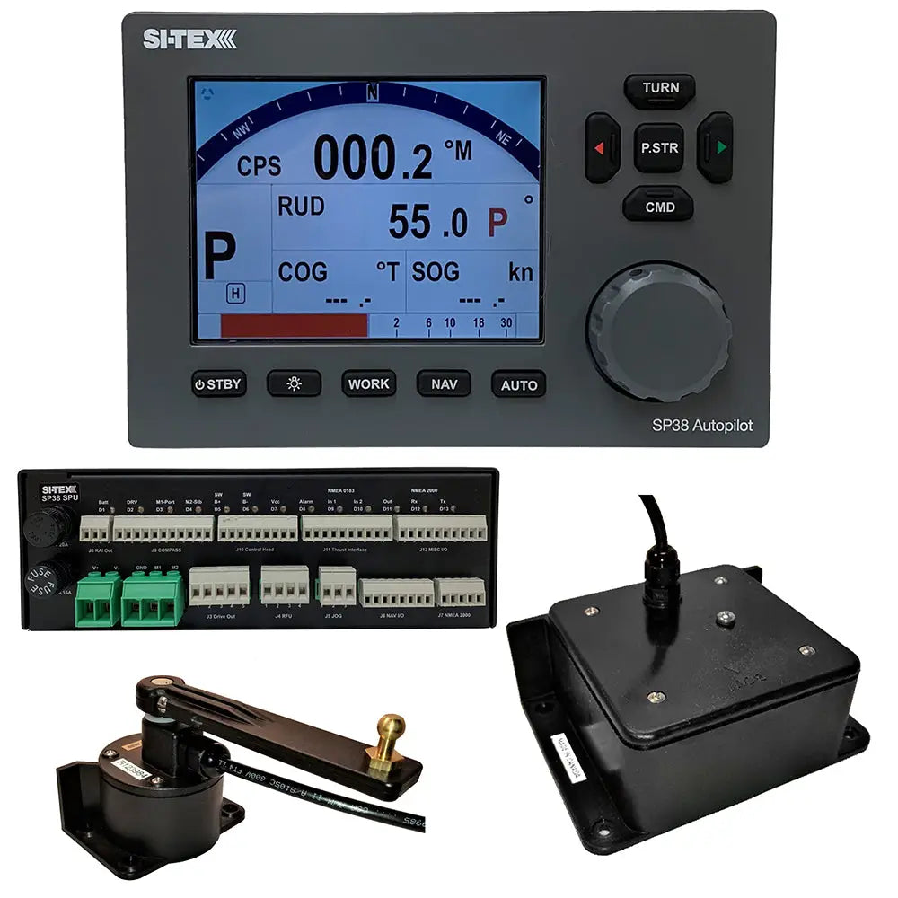 SI-TEX SP38-2 Autopilot Core Pack Including Flux Gate Compass Rotary Feedback No Pump [SP38-2] - Autopilots