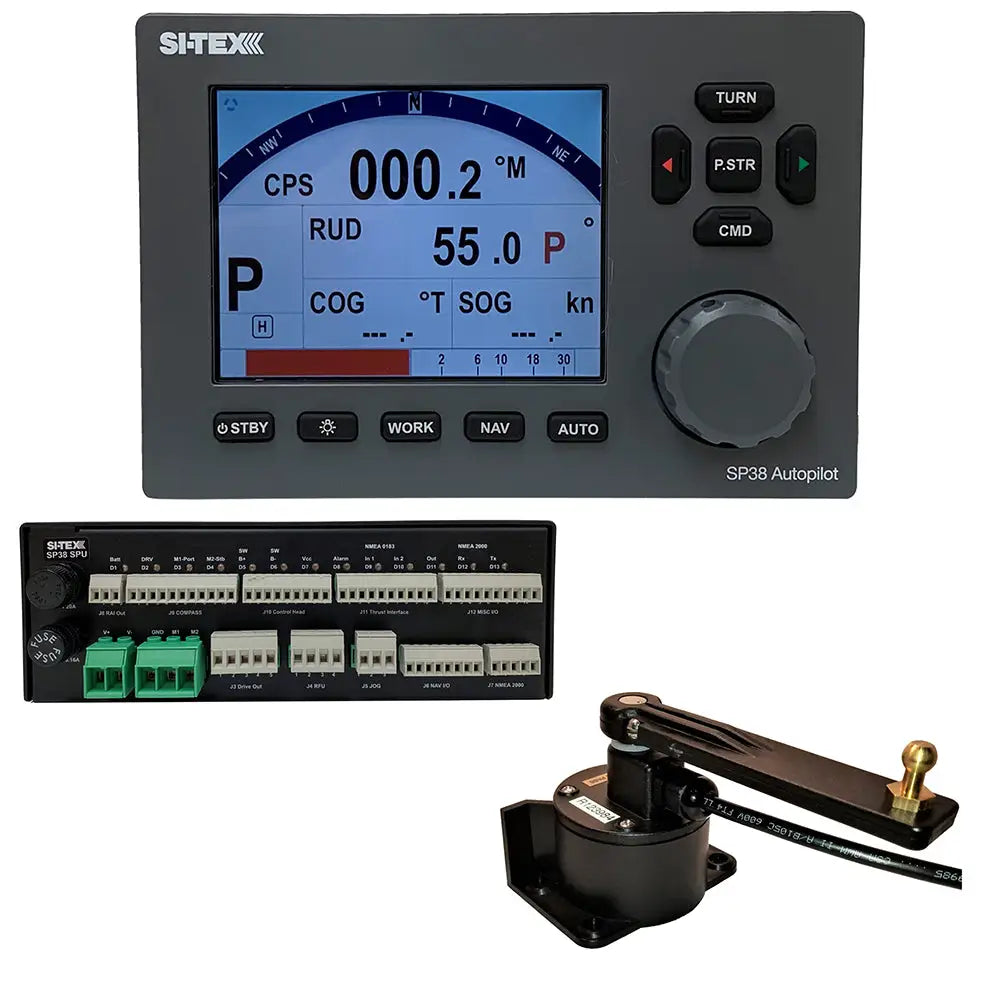 SI-TEX SP38-4 Autopilot Core Pack Including Rotary Feedback Only No Compass or Pump [SP38-4] - Autopilots