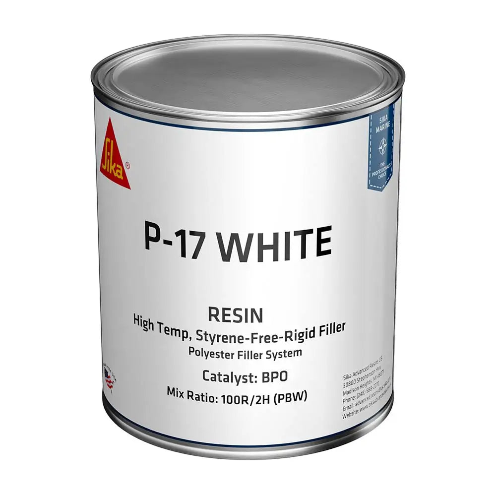 Sika SikaBiresin AP017 White Base Quart Can BPO Hardener Required [658975] - Adhesives/Sealants/Tapes