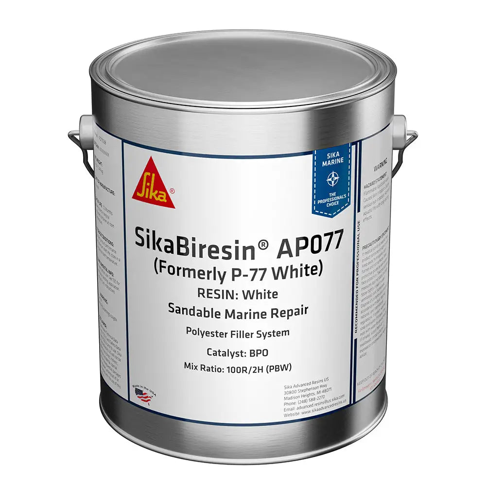 Sika SikaBiresin AP077 Polyester Fairing Compound Above/Below Waterline - Quart [609801] - Adhesives/Sealants/Tapes