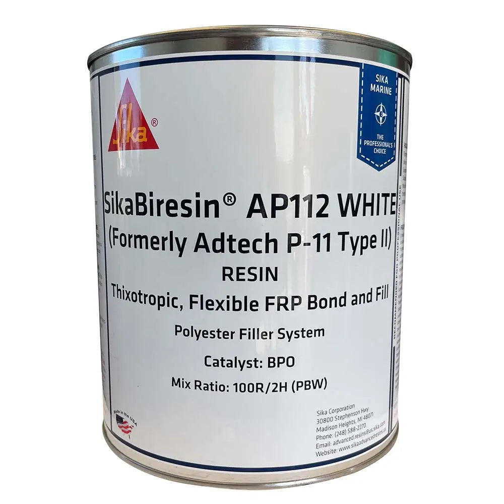 Sika SikaBiresin AP112 White Gallon BPO Hardener Required [606128] - Adhesives/Sealants/Tapes