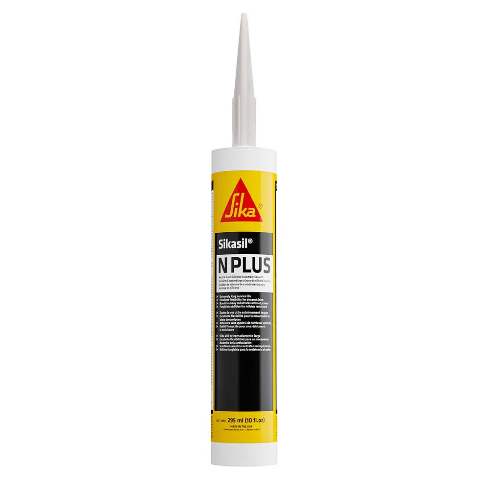 Sika Sikasil-N Plus Clear 10oz w/Nozzle [432053] - Adhesives/Sealants/Tapes