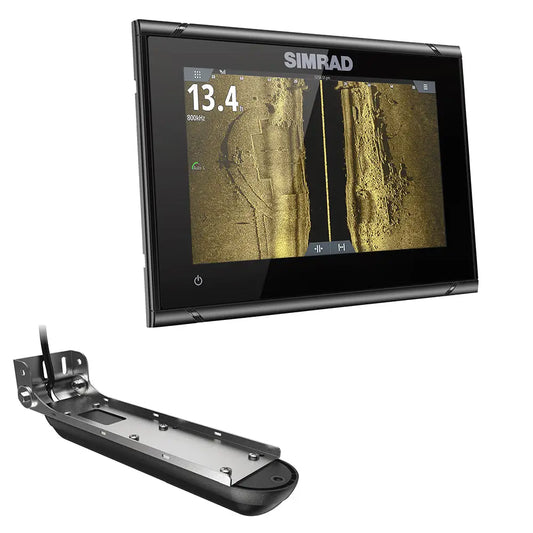 Simrad GO7 XSR Active Imaging 3-in-1 Transducer C-MAP Discover Chart - GPS - Fishfinder Combos