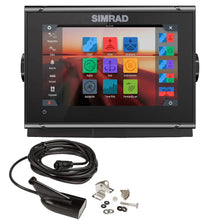 Simrad GO7 XSR Chartplotter/Fishfinder w/HDI Transom Mount Transducer C-MAP Discover Chart [000-14326-002] - GPS