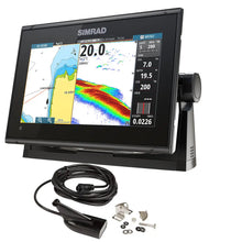Simrad GO9 XSE Chartplotter/Fishfinder w/MED/HI Downscan Transom Mount Transducer C-MAP Discover Chart [000-13211-002]