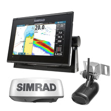 Simrad GO9 XSE Combo w/Transom Mount Transducer 83/200 kHz HALO20 Package [000-16294-001] - Radars